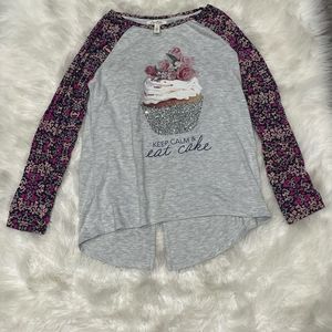 Jessica Simpson girl’s long sleeve top size L